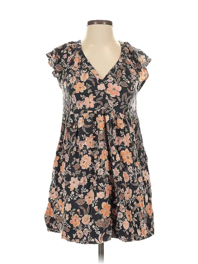 Pre-owned Old Navy Casual Dress In Brown