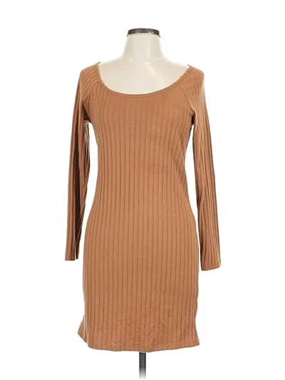 Pre-owned Old Navy Casual Dress In Brown