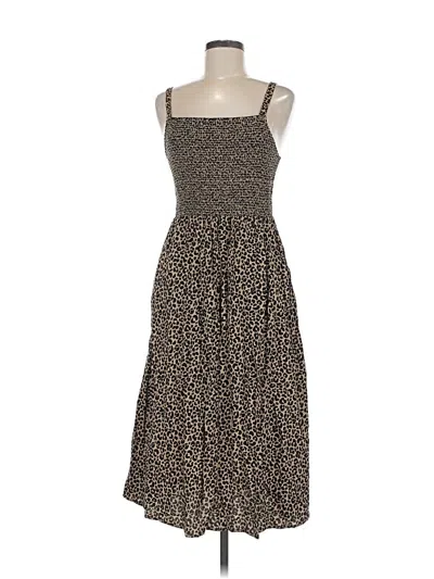 Pre-owned Old Navy Casual Dress In Brown