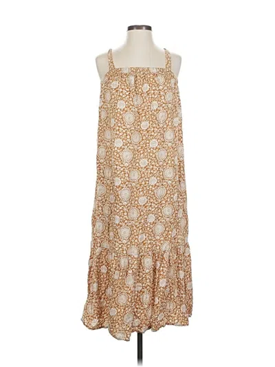 Pre-owned Old Navy Casual Dress In Brown