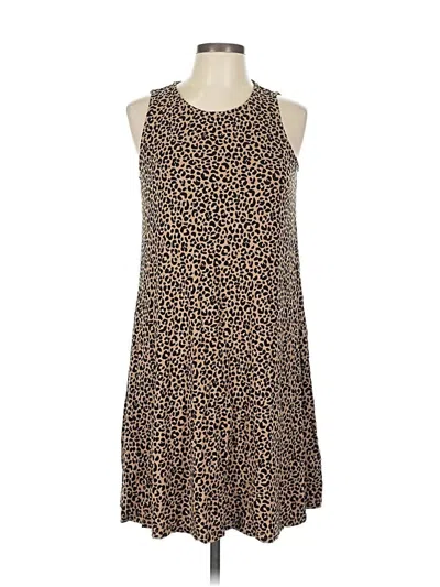 Pre-owned Old Navy Casual Dress In Brown