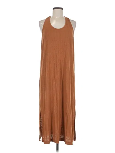 Pre-owned Old Navy Casual Dress In Brown