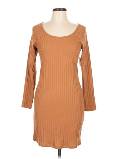 Pre-owned Old Navy Casual Dress In Brown