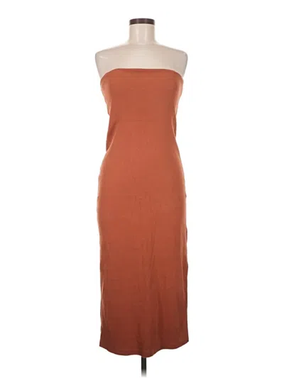 Pre-owned Old Navy Casual Dress In Brown