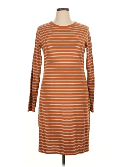 Pre-owned Old Navy Casual Dress In Brown