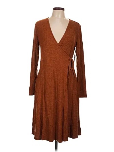 Old Navy Casual Dress In Brown