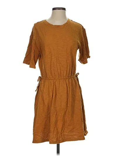 Pre-owned Old Navy Casual Dress In Brown