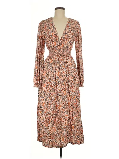 Pre-owned Old Navy Casual Dress In Brown