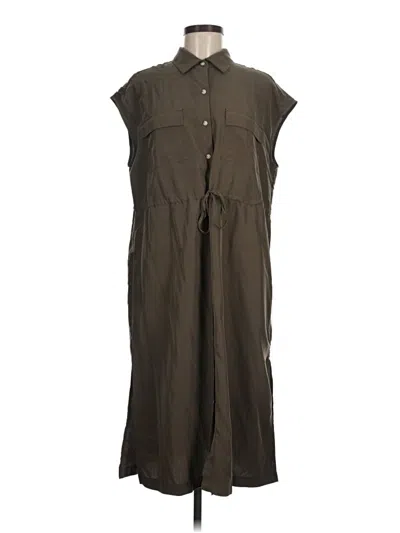 Pre-owned Old Navy Casual Dress In Brown