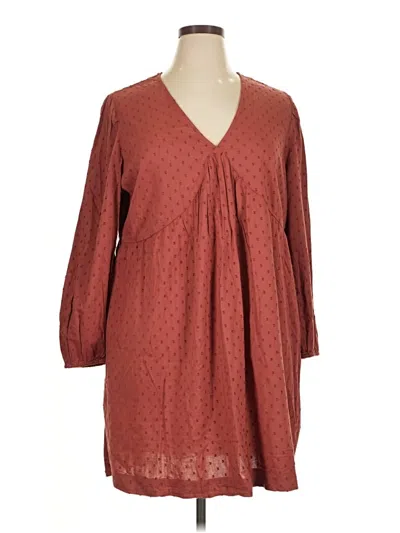 Old Navy Casual Dress In Brown