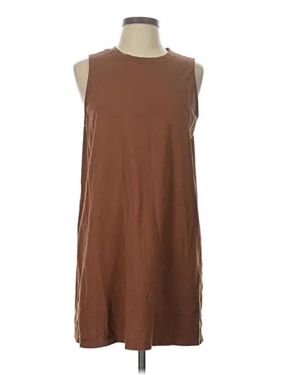 Pre-owned Old Navy Casual Dress In Brown