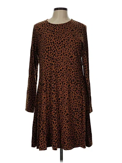 Old Navy Casual Dress In Brown