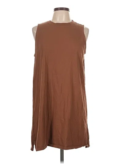 Pre-owned Old Navy Casual Dress In Brown