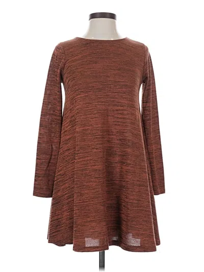Pre-owned Old Navy Casual Dress In Brown