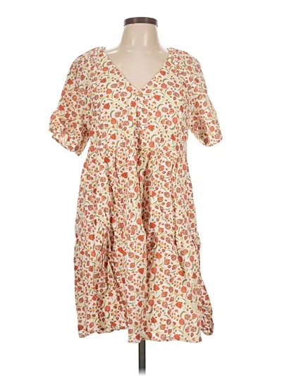 Pre-owned Old Navy Casual Dress In Brown