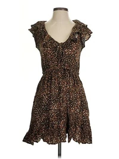 Pre-owned Old Navy Casual Dress In Brown