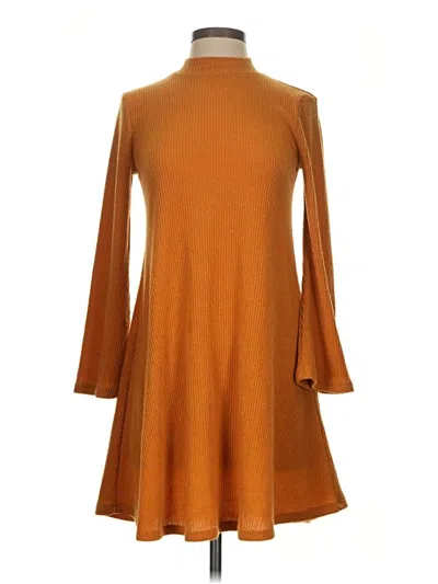 Pre-owned Old Navy Casual Dress In Brown