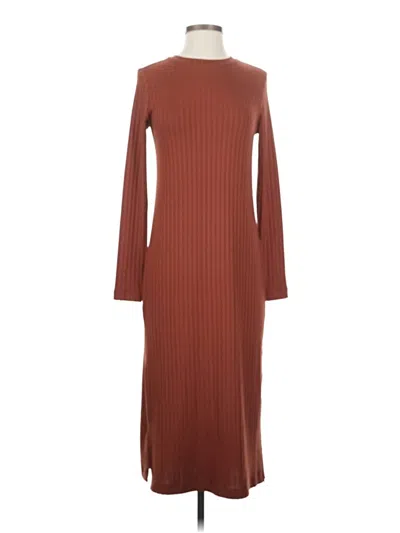 Pre-owned Old Navy Casual Dress In Brown