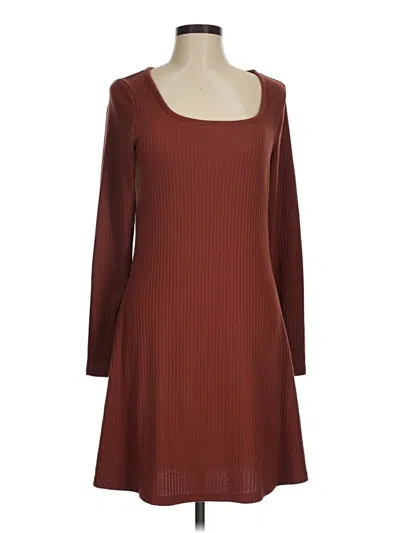 Pre-owned Old Navy Casual Dress In Brown
