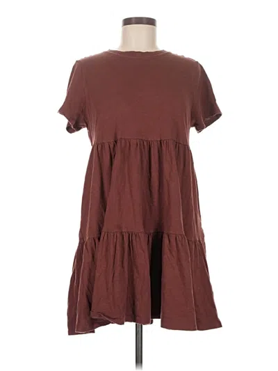 Pre-owned Old Navy Casual Dress In Brown