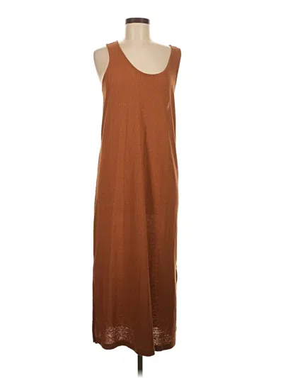 Pre-owned Old Navy Casual Dress In Brown