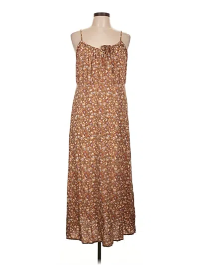 Pre-owned Old Navy Casual Dress In Brown