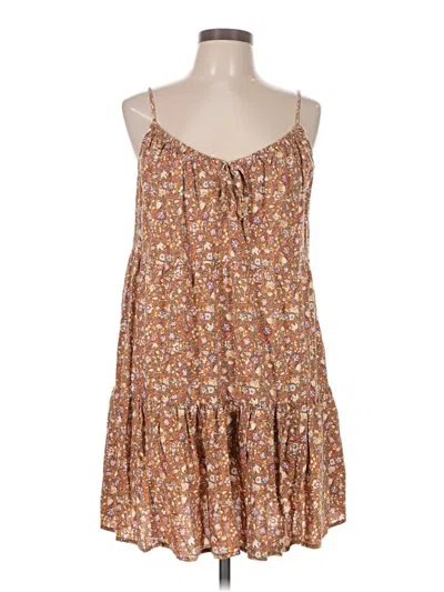 Pre-owned Old Navy Casual Dress In Brown