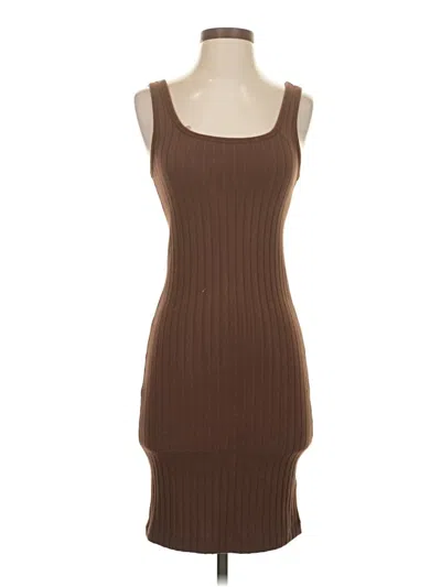 Pre-owned Old Navy Casual Dress In Brown