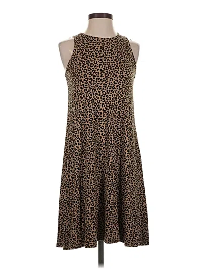 Pre-owned Old Navy Casual Dress In Brown