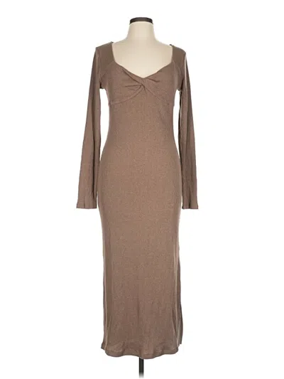 Pre-owned Old Navy Casual Dress In Brown