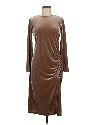 Pre-owned Old Navy Casual Dress In Brown
