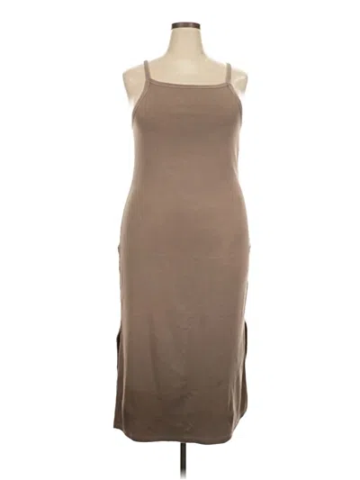 Pre-owned Old Navy Casual Dress In Brown