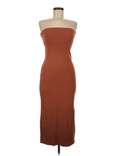Pre-owned Old Navy Casual Dress In Brown