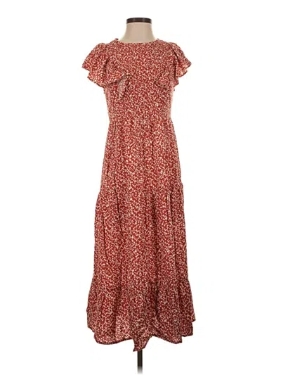 Pre-owned Old Navy Casual Dress In Brown