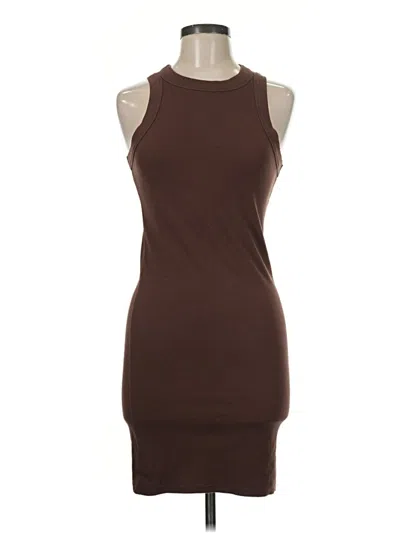 Pre-owned Old Navy Casual Dress In Brown