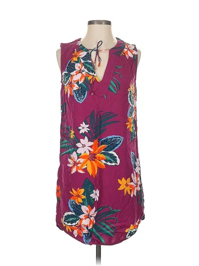 Pre-owned Old Navy Casual Dress In Burgundy