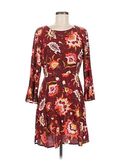 Pre-owned Old Navy Casual Dress In Burgundy