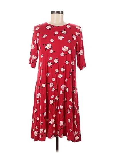 Pre-owned Old Navy Casual Dress In Burgundy