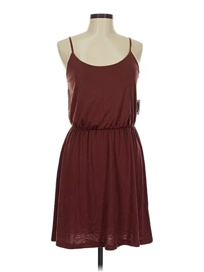 Pre-owned Old Navy Casual Dress In Burgundy