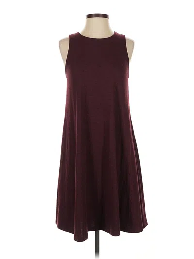 Pre-owned Old Navy Casual Dress In Burgundy