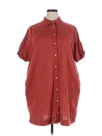 Pre-owned Old Navy Casual Dress In Burgundy