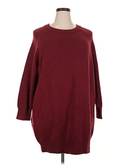Pre-owned Old Navy Casual Dress In Burgundy
