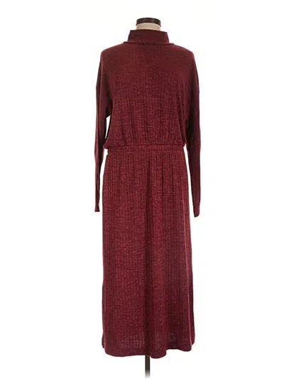 Pre-owned Old Navy Casual Dress In Burgundy
