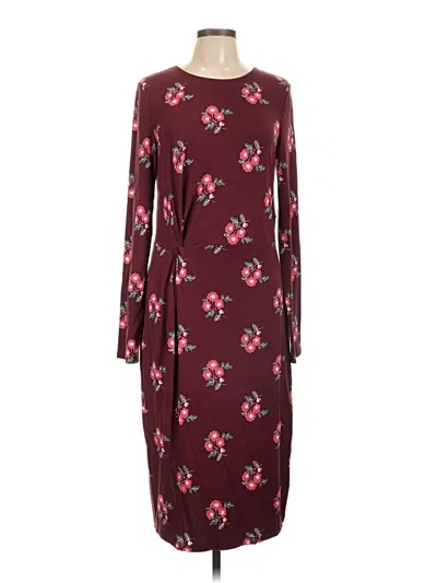 Pre-owned Old Navy Casual Dress In Burgundy