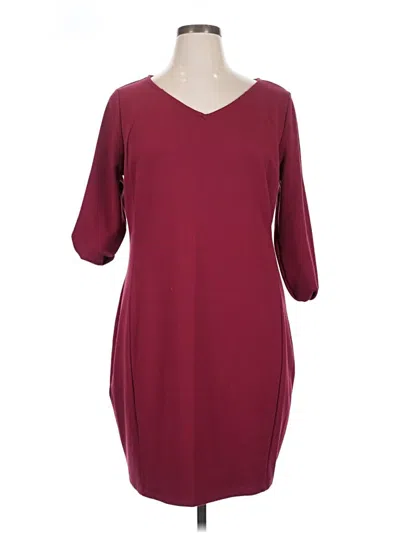 Pre-owned Old Navy Casual Dress In Burgundy
