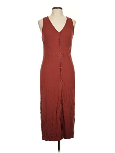 Pre-owned Old Navy Casual Dress In Burgundy