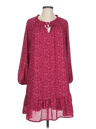 Pre-owned Old Navy Casual Dress In Burgundy