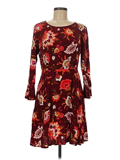 Pre-owned Old Navy Casual Dress In Burgundy