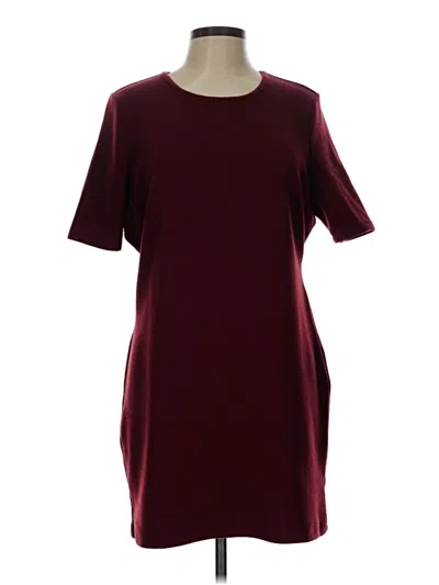 Pre-owned Old Navy Casual Dress In Burgundy