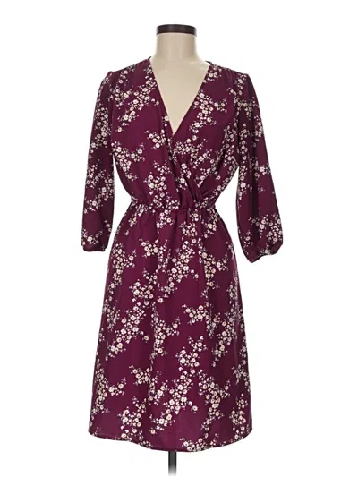 Pre-owned Old Navy Casual Dress In Burgundy